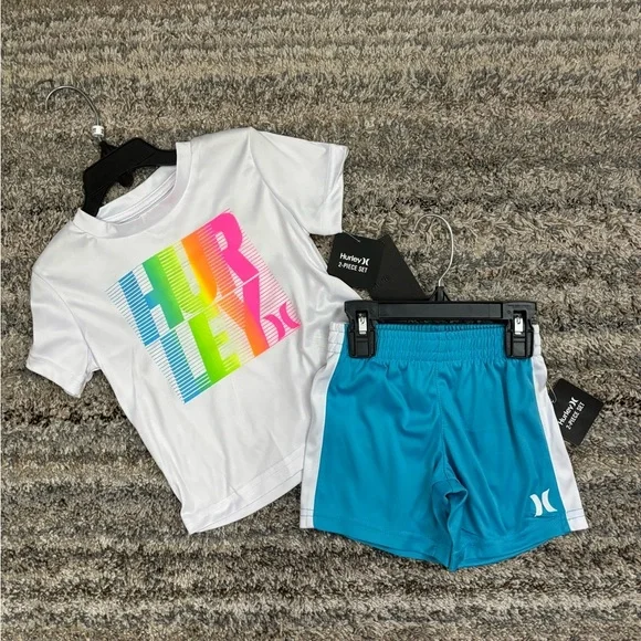 Hurley Boys 2pc Set Size 2T NWT | Hurley 2T Boys 2 Piece Set- - Picture 3 of 7
